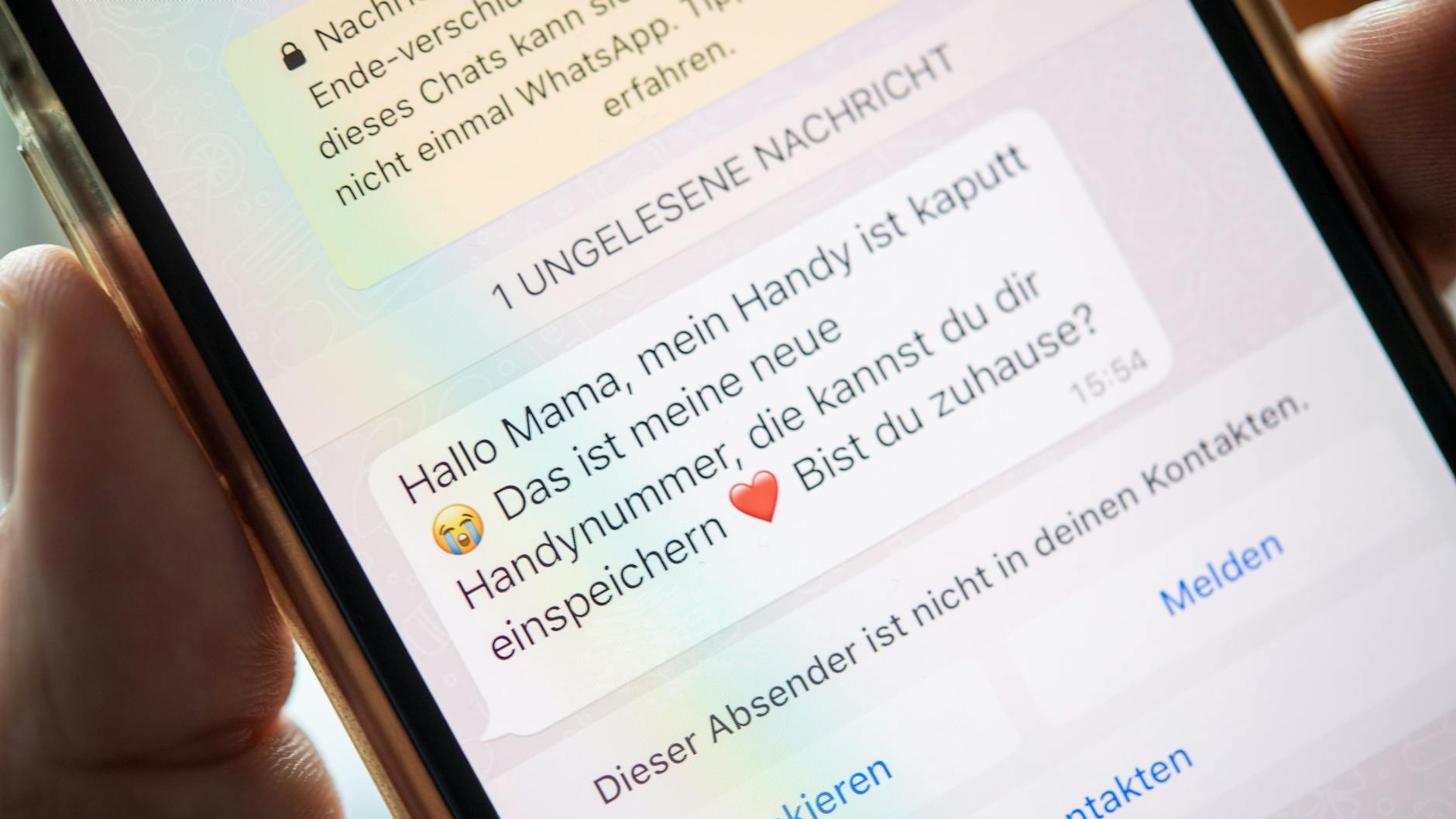 Nachrichten wie diese werden von Kriminellen verschickt. Das Ziel: Dem Opfer Geld abnehmen.