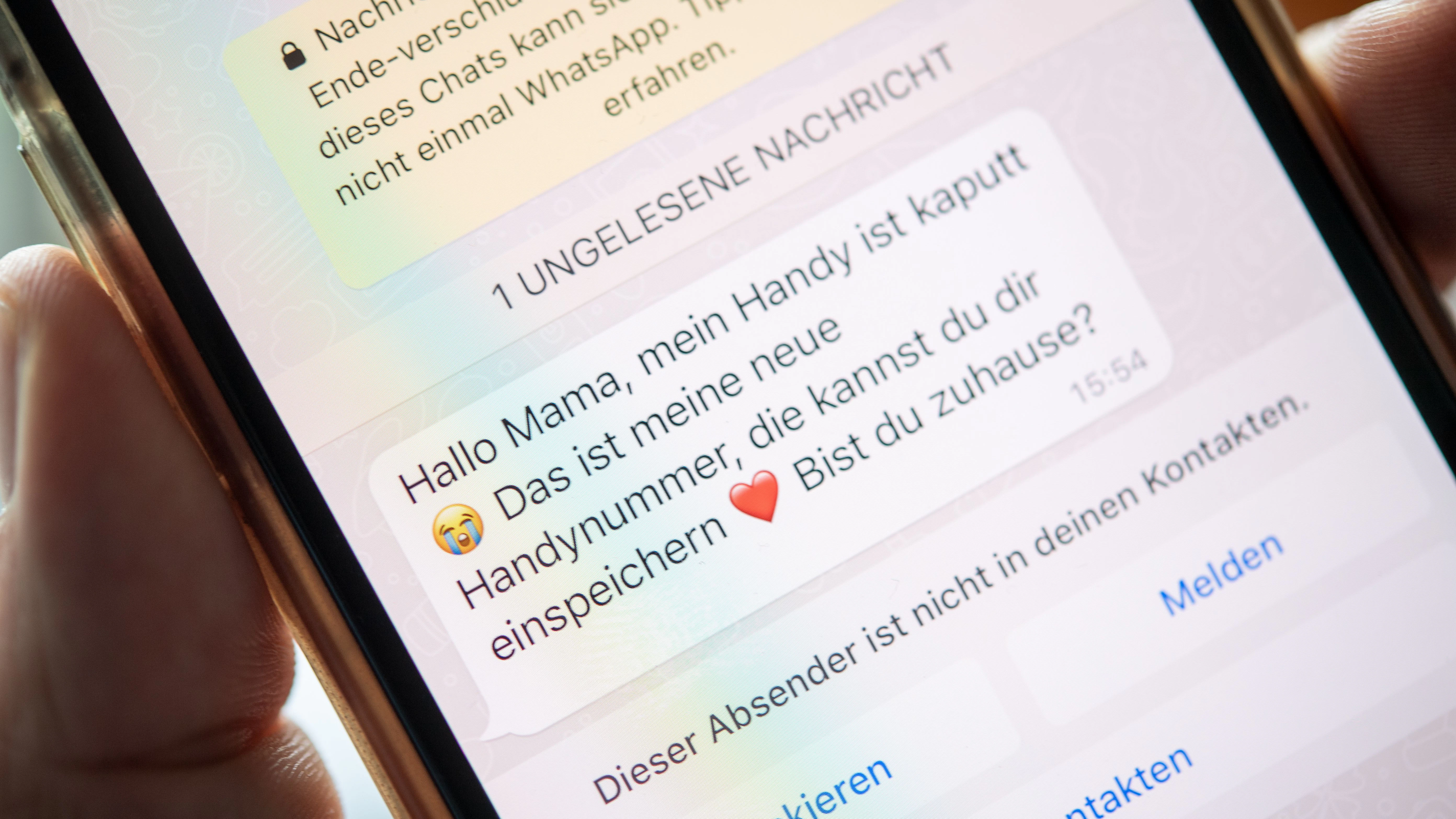 Nachrichten wie diese werden von Kriminellen verschickt. Das Ziel: Dem Opfer Geld abnehmen.