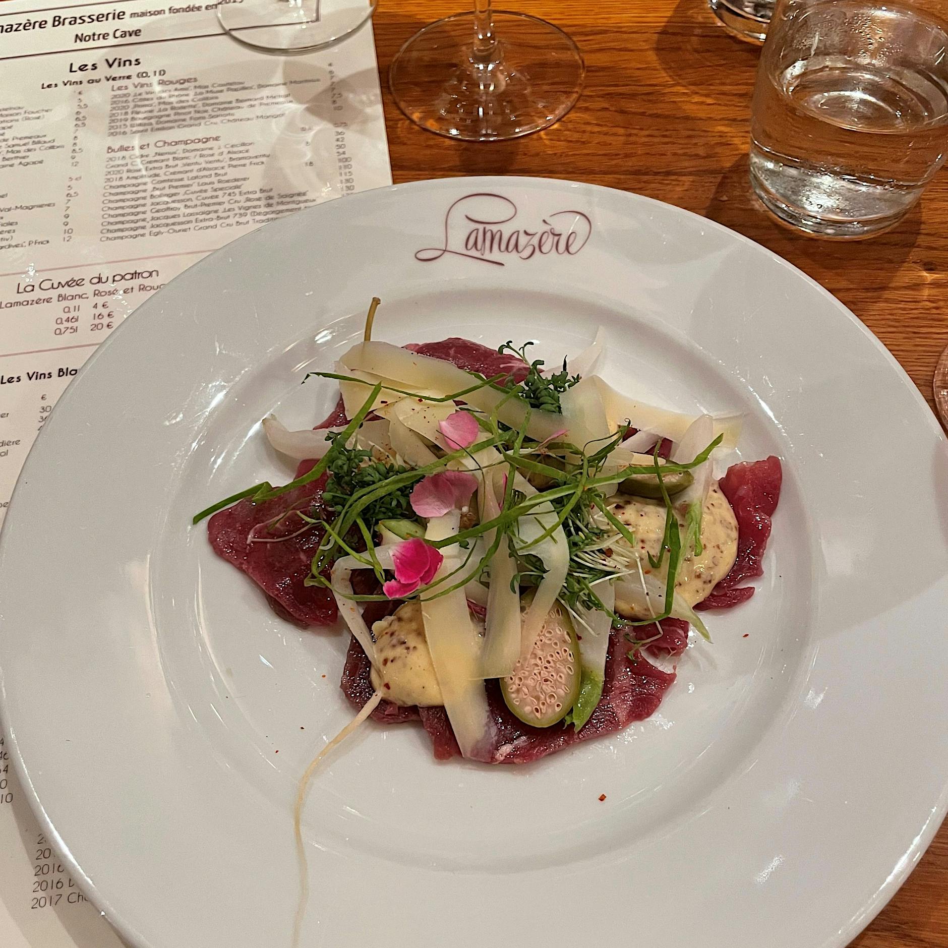 Brasserie Lamazère: schöne französische Schlemmer-Küche am Stutti