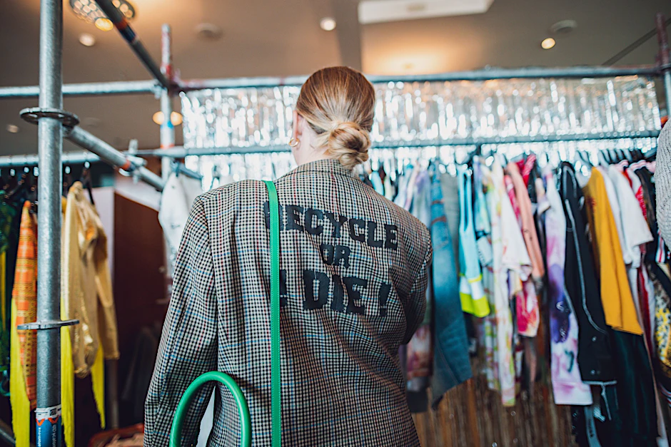 „Recycle oder stirb“: Die Besucherinnen und Besucher von „The Ground“ meinen es ernst.
