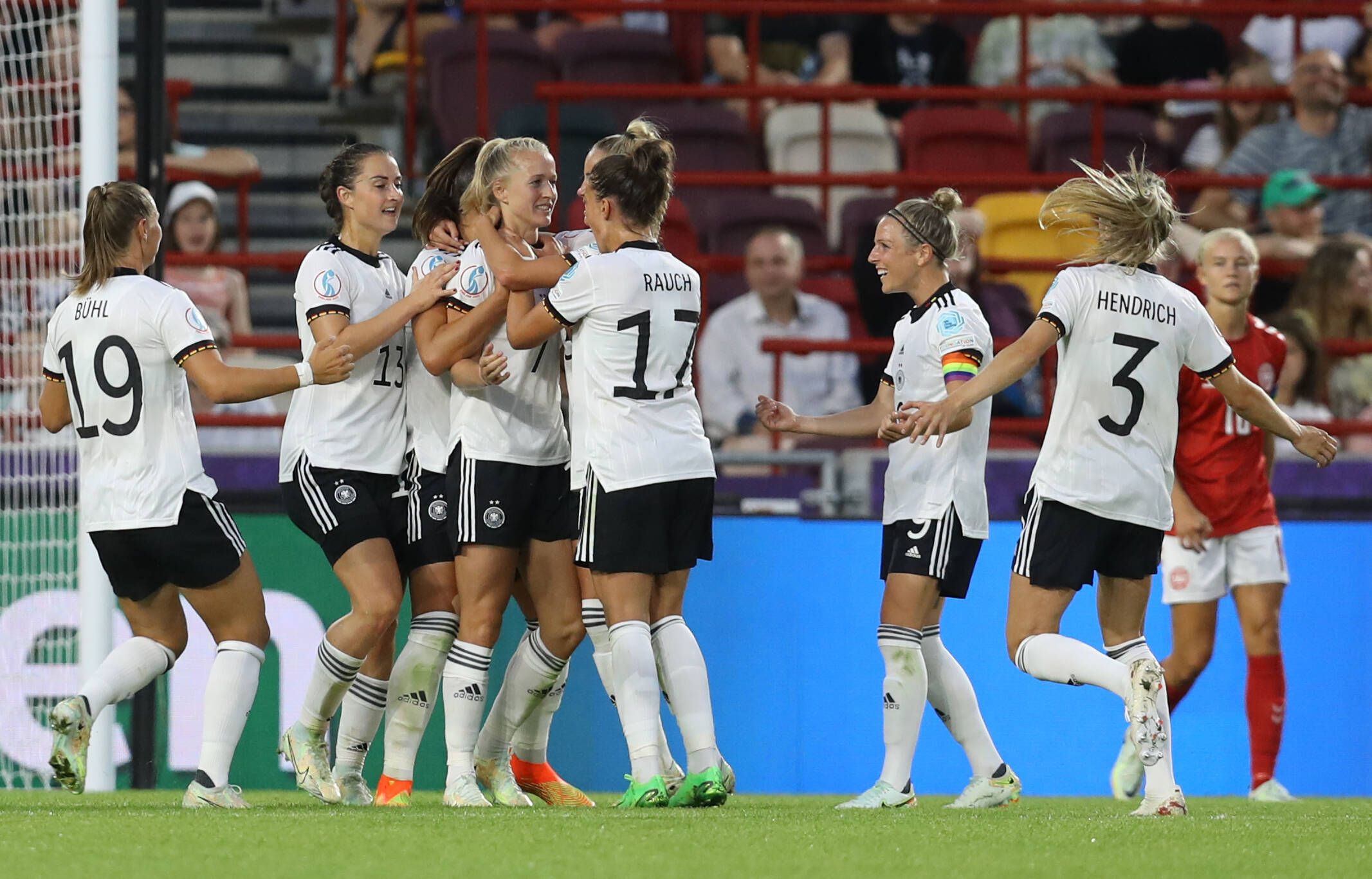 Sie lieferten eine klasse Partie zum EM-Start: DFB-Frauen glänzen gegen Dänemark