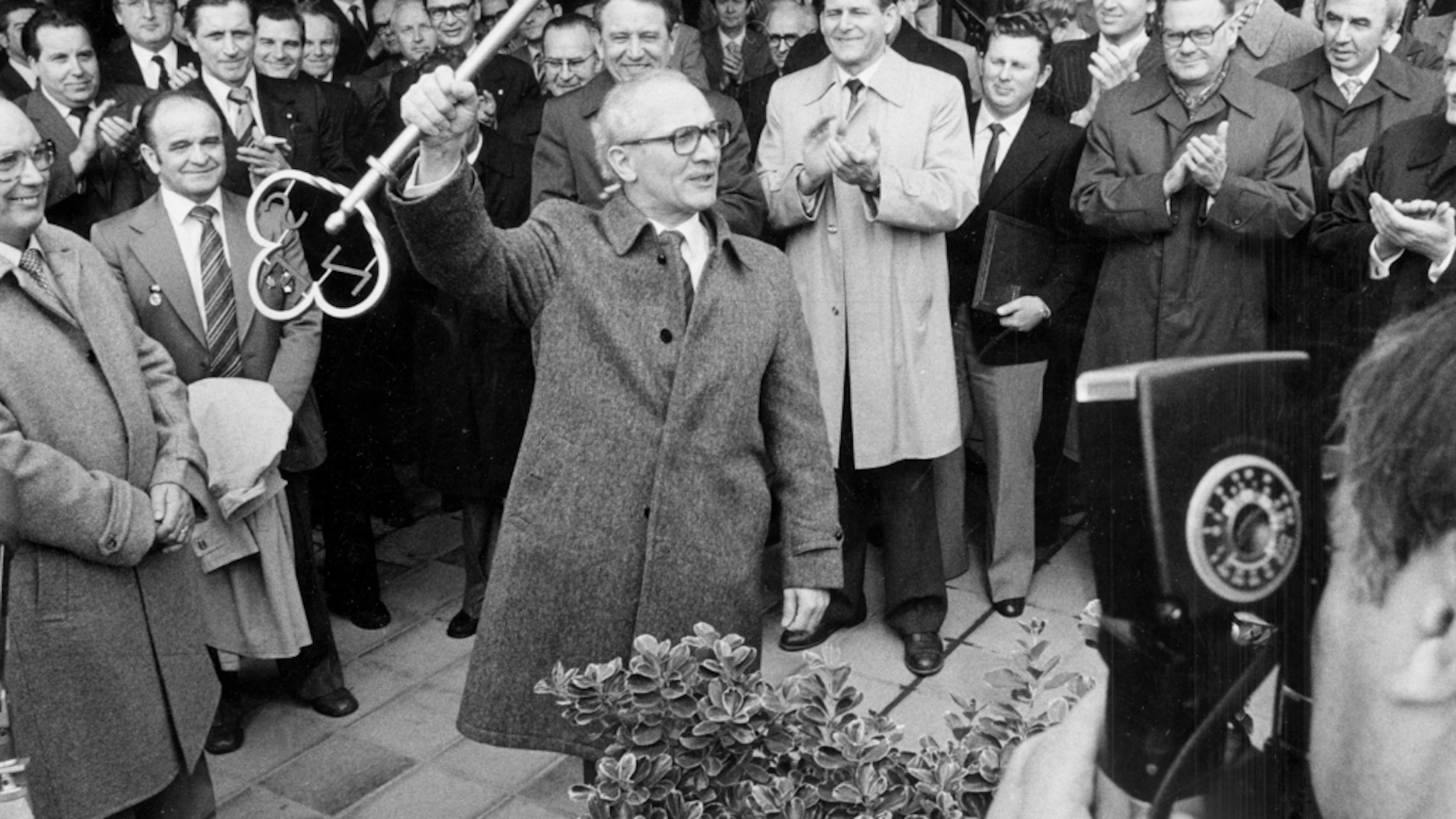 Erich Honecker eröffnete 1981 das SEZ.