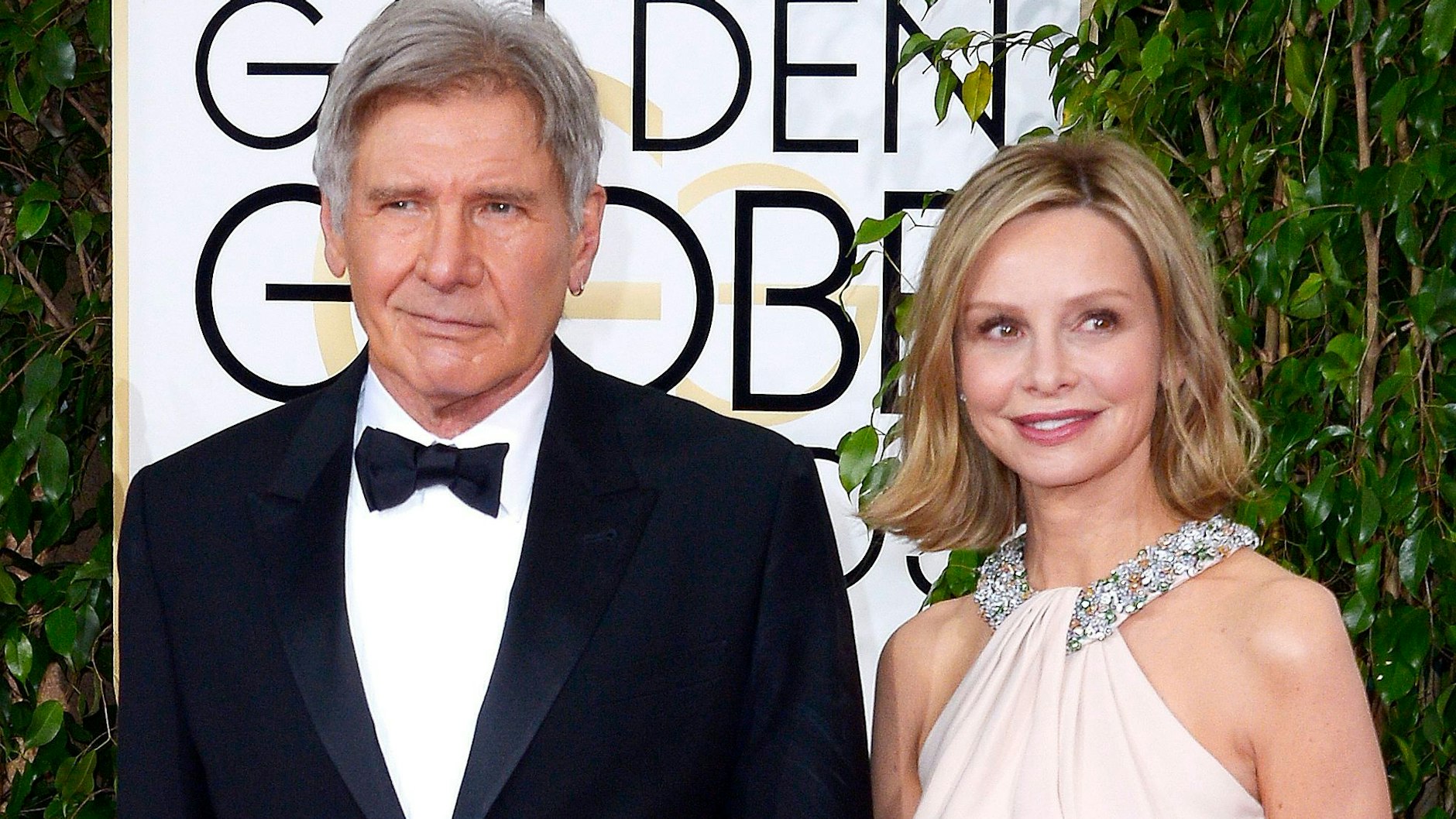Harrison Ford mit seiner Frau Calista Flockhart