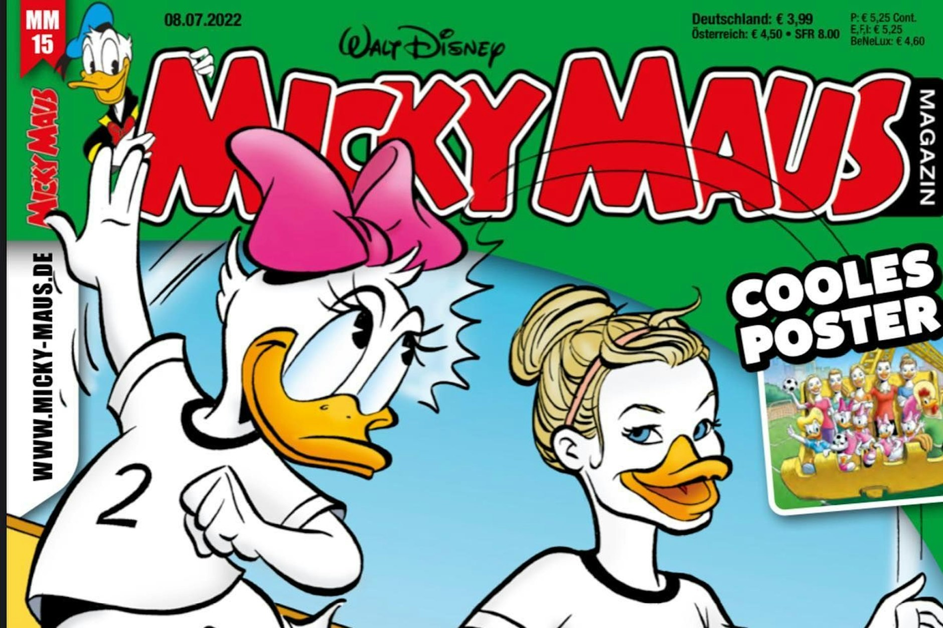 Einfach tierisch: DFB-Spielführer Alex Popp ist jetzt eine Comic-Figur im großen Disney-Universum in Entenhausen.