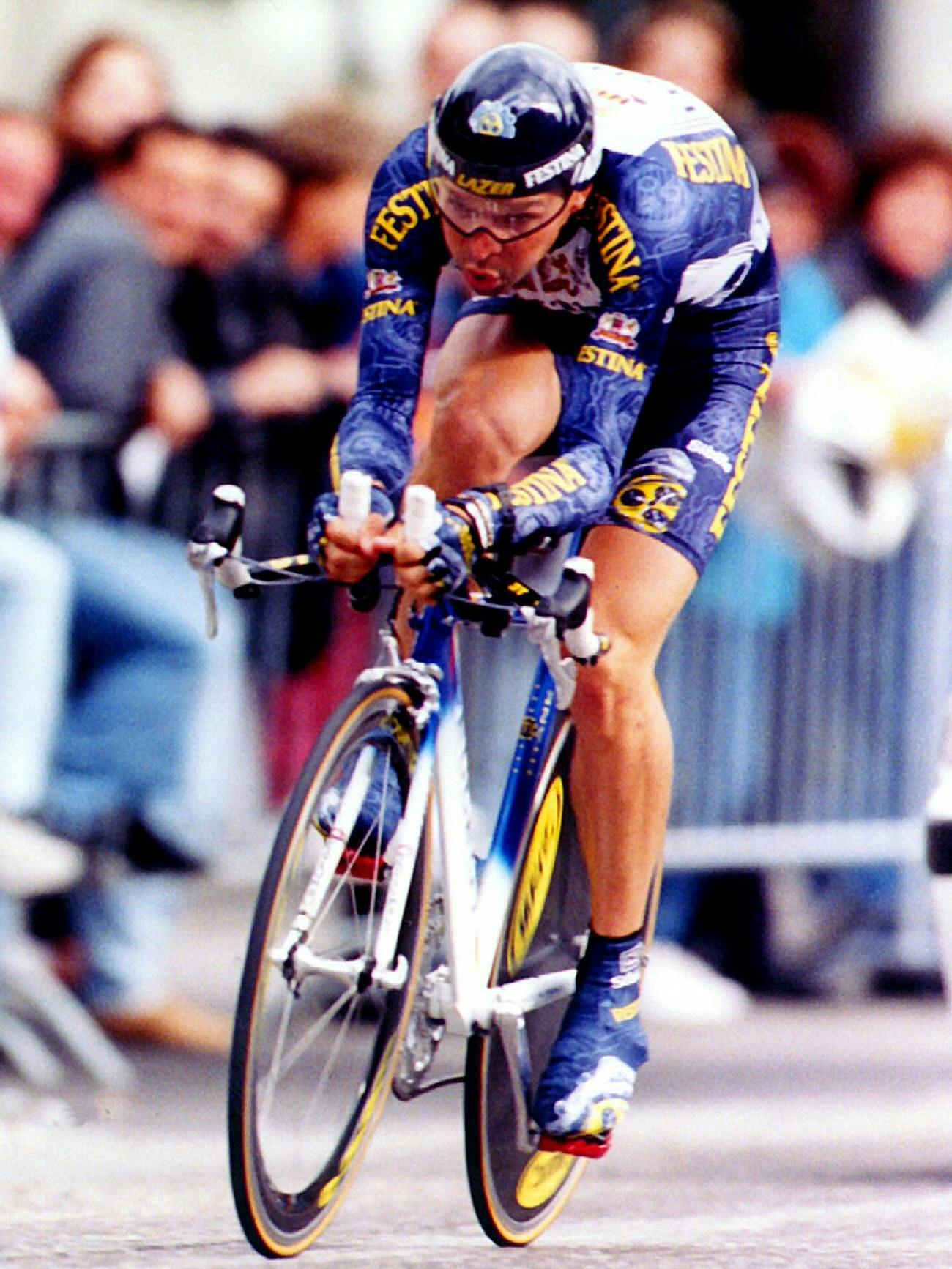 Christophe Bassons fuhr für das Festina-Team, das in einen der größten Doping-Skandale verwickelt war.