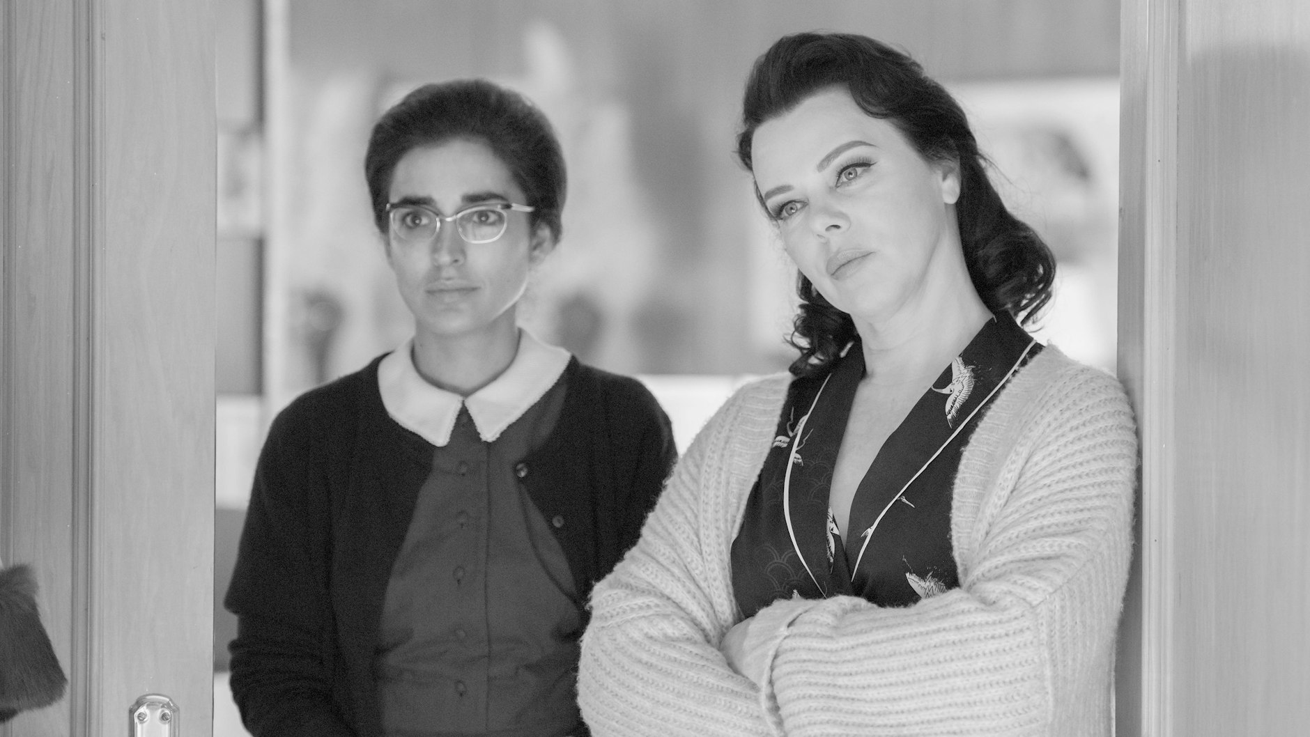 Debi Mazar als&nbsp;Ava Gardner und Inma Cuesta&nbsp;als ihre spitzelnde Haushälterin