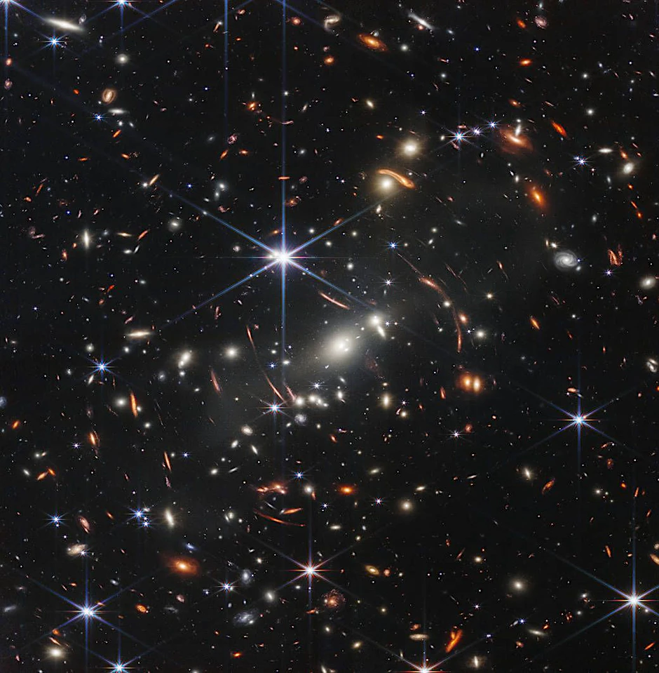 Das erste Bild des James-Webb-Teleskops zeigt die bisher detaillierteste Ansicht des frühen Universums.