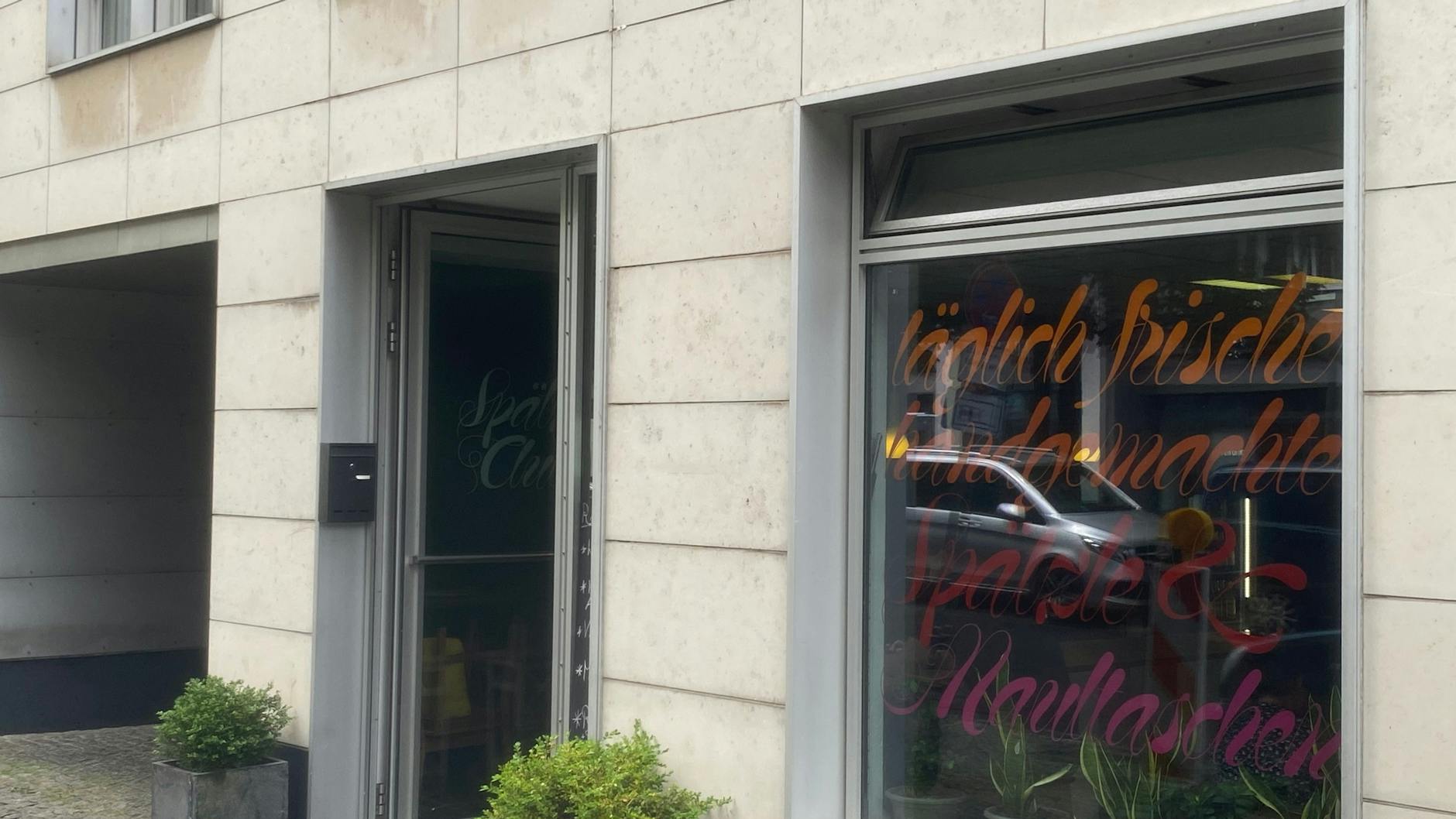 Die Fassade des Spätzle-Clubs