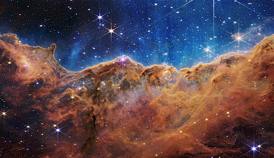 Der Carina-Nebel&nbsp;– aufgenommen vom James-Webb-Teleskop