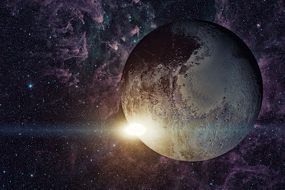 Der Planet Pluto.