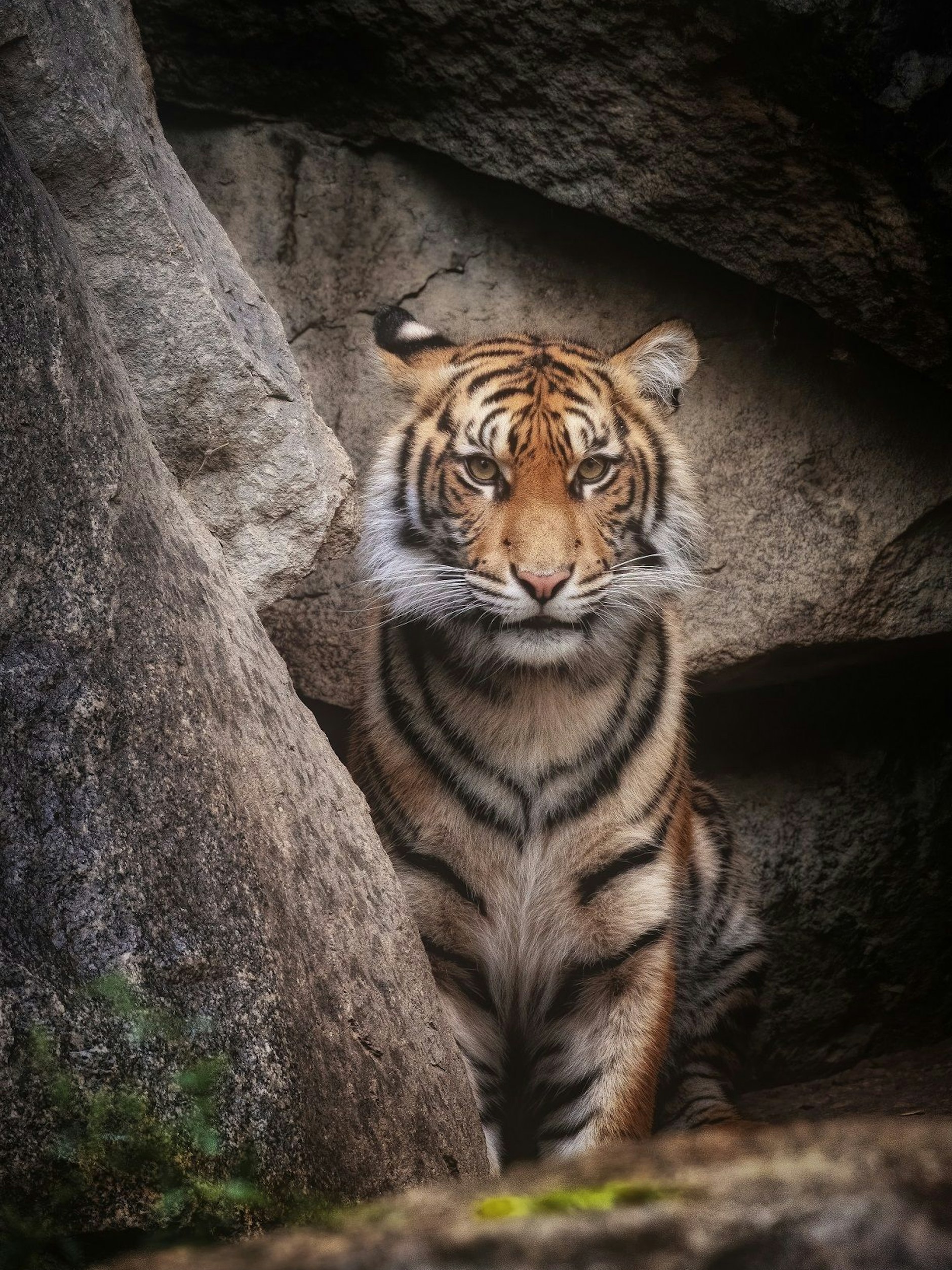 Die Tierpark-Tigerin Kiara litt wie ihre Geschwister an einer ererbten Fehlstellung der Knie.
