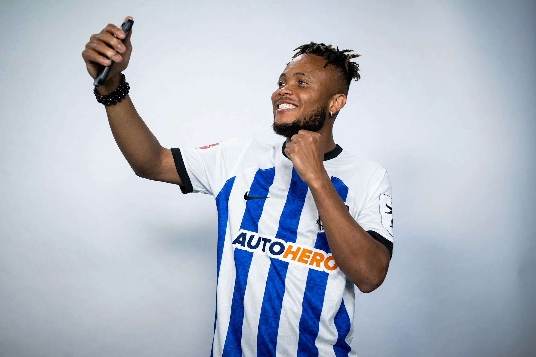 Chidera Ejuke ist Herthas Neuzugang Nummer vier. Er freut sich jetzt schon aufs Derby gegen Union.