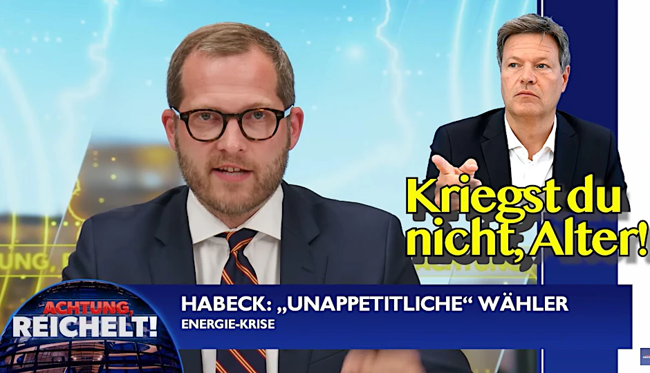 „Achtung, Reichelt!“: der YouTube-Kanal von&nbsp;Julian Reichelt.
