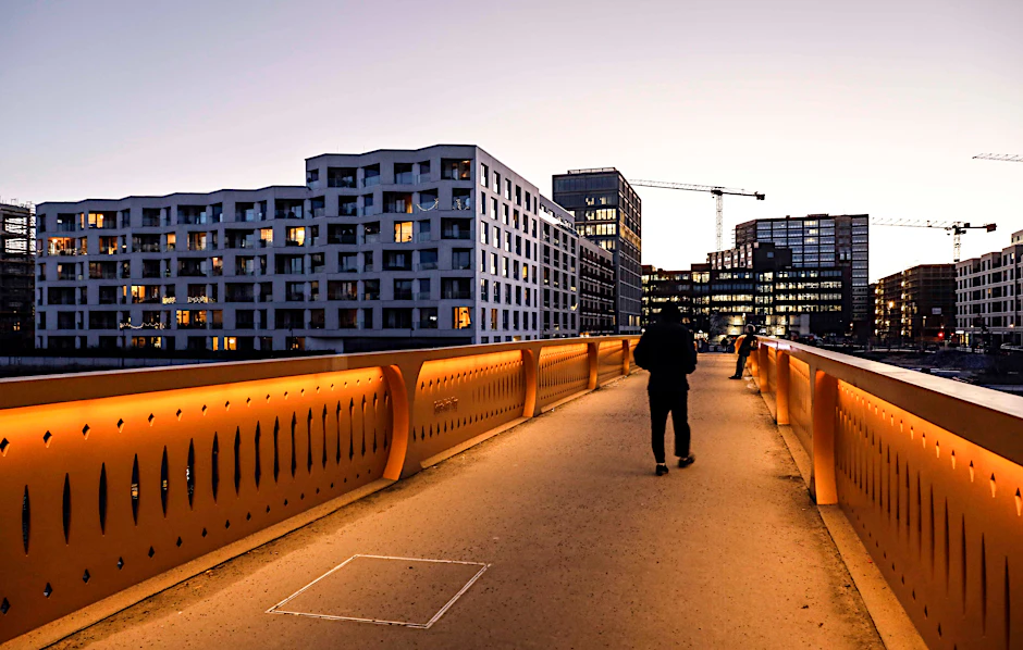 Eines der neuen Stadtquartiere in Berlin: die Europacity am Hauptbahnhof.