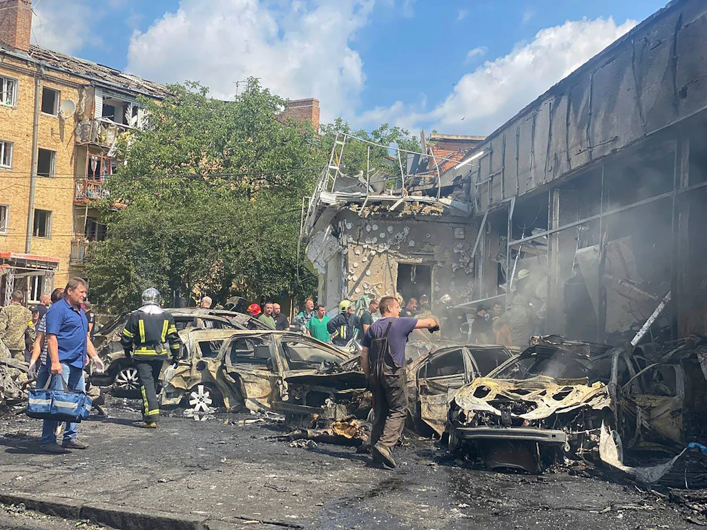 Ukraine: Heftige Explosion in der Stadt Winnyzja – mindestens 20 Tote