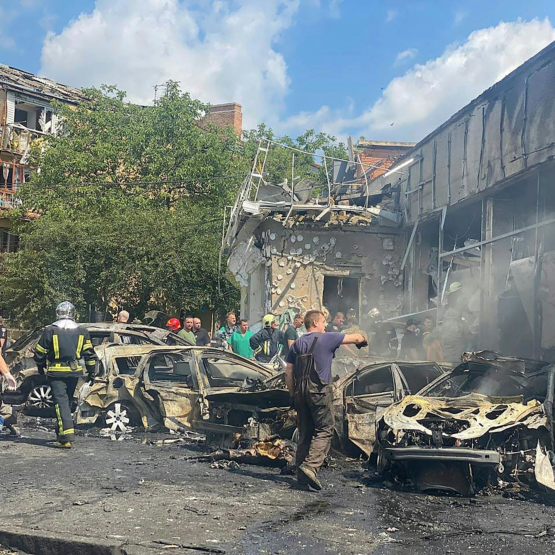 Ukraine: Heftige Explosion in der Stadt Winnyzja – mindestens 20 Tote