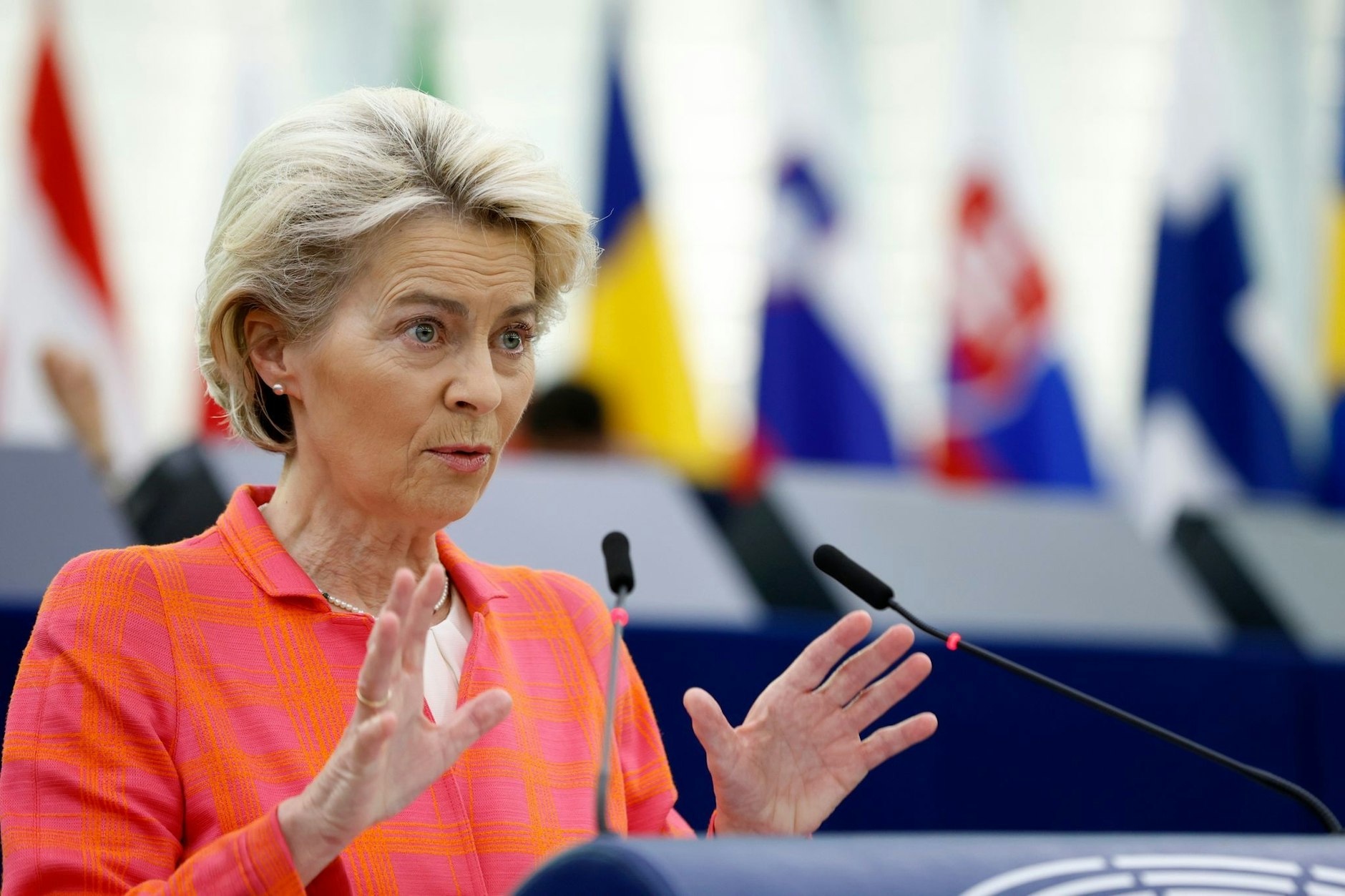 Ursula von der Leyen, Präsidentin der Europäischen Kommission.