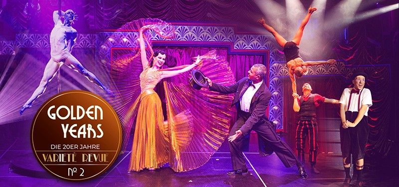 Tickets "Golden Years: 20er Jahre Varieté Revue" im Wintergarten