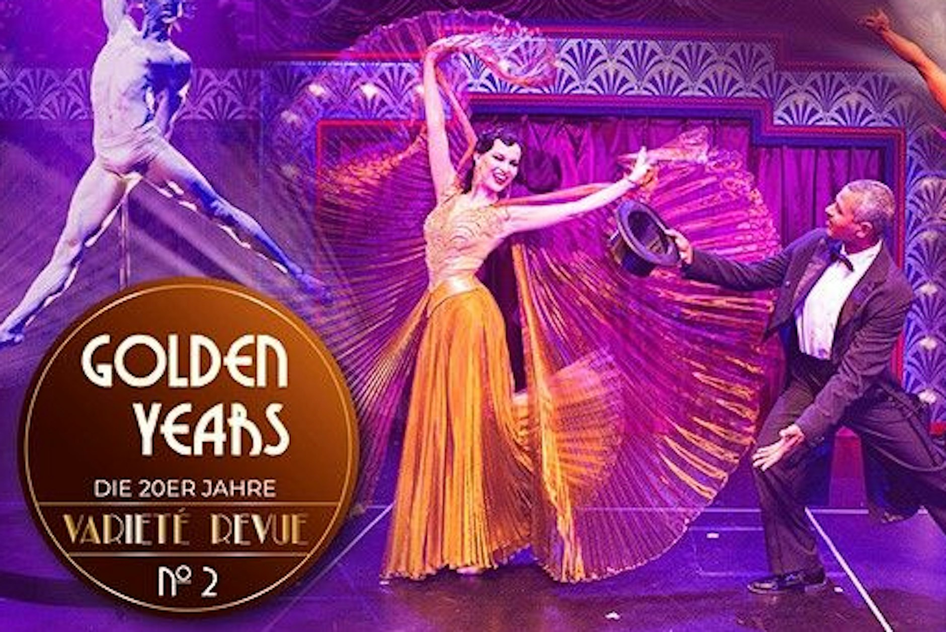 Extravaganz, Frivolität und pure Lebensfreude halten Einzug im Wintergarten Varieté.