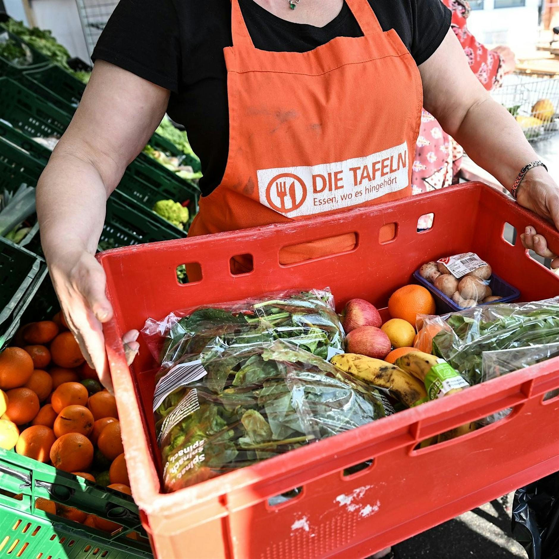 Lebensmittel-Tafeln verzeichnen Rekord-Ansturm