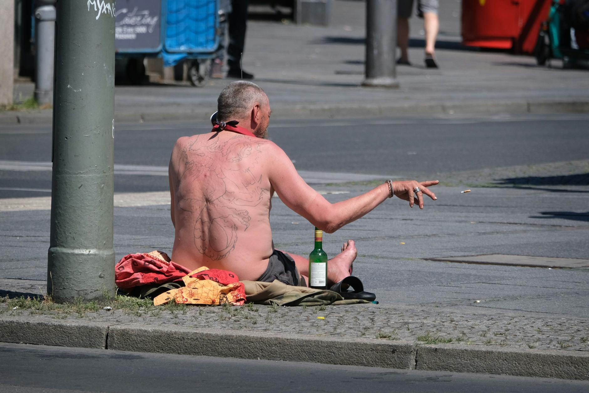 Dass Obdachlose erfrieren, ist bekannt, dass sie verdursten können, ist vielen nicht klar.