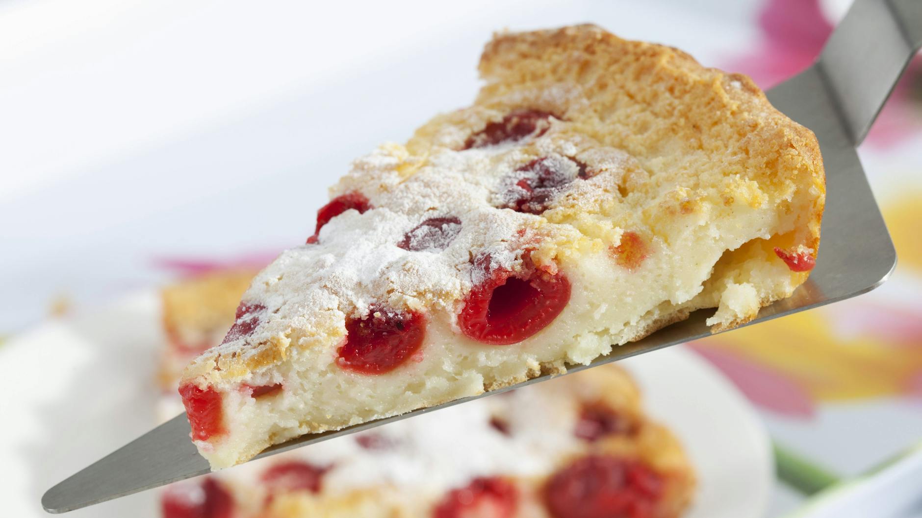 Das Rezept kann auch ganz einfach mit Kirschen zubereitet werden.