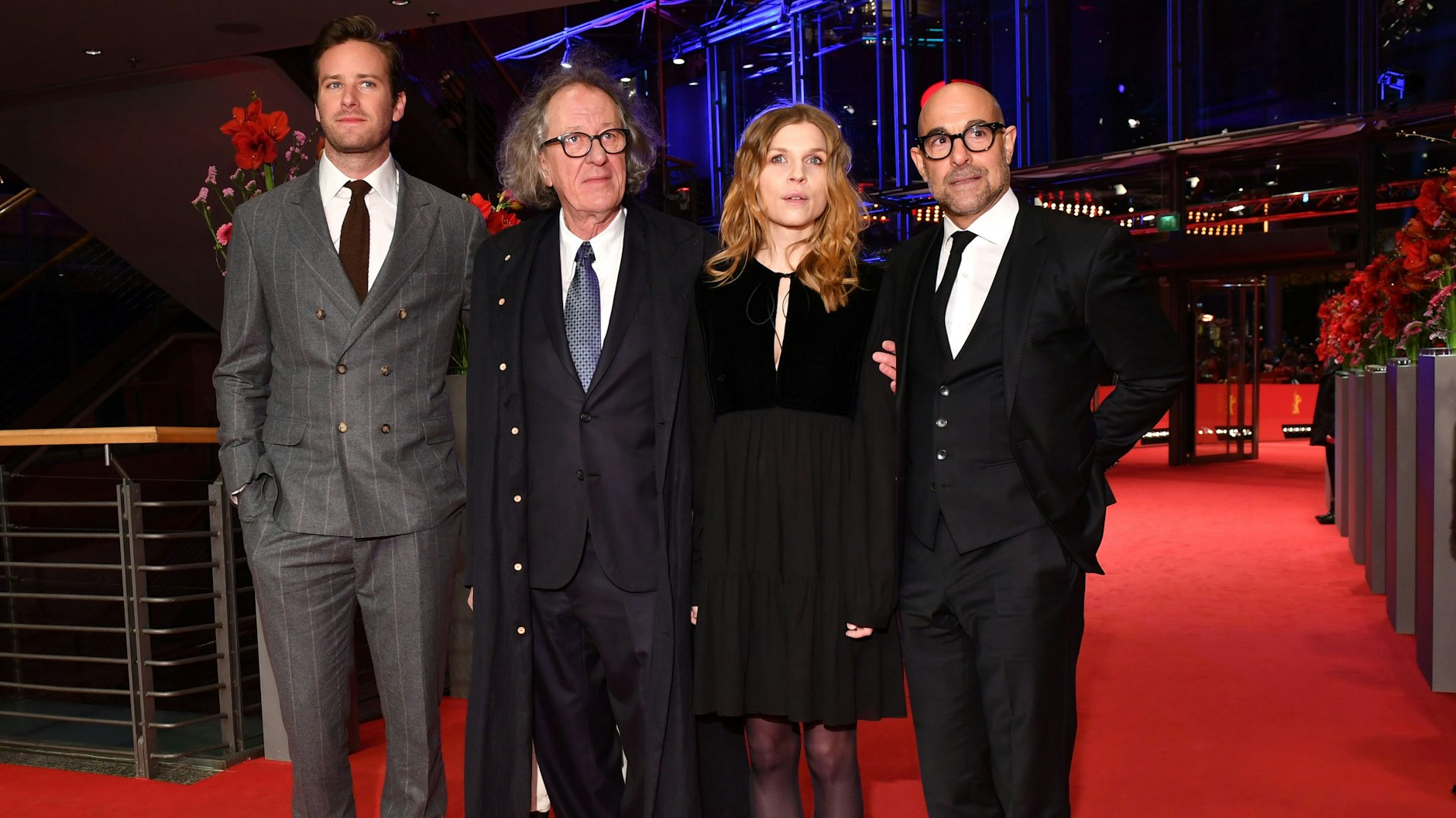 Armie Hammer (links) bei der Berlinale 2017.