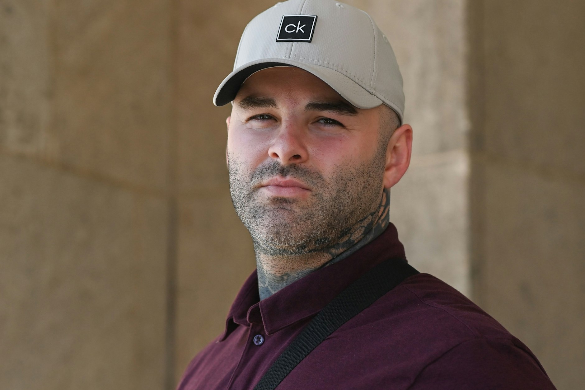 Der Ex-Rocker Kassra Zargaran bei einem Fototermin in Berlin.