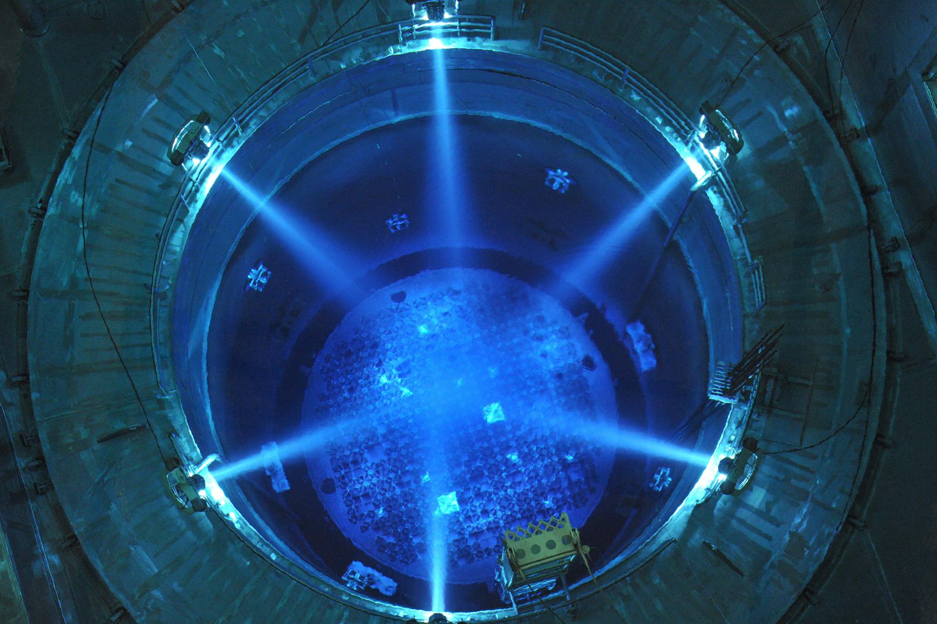 Der Reaktor des Kernkraftwerkes Gundremmingen in Bayern