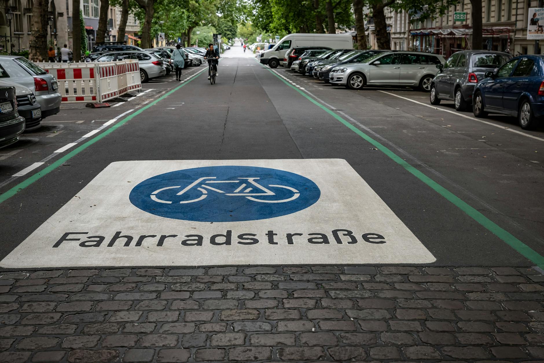 Ein Teil der Oderberger Straße ist eine Fahrradstraße, jetzt sollen noch mehr folgen.