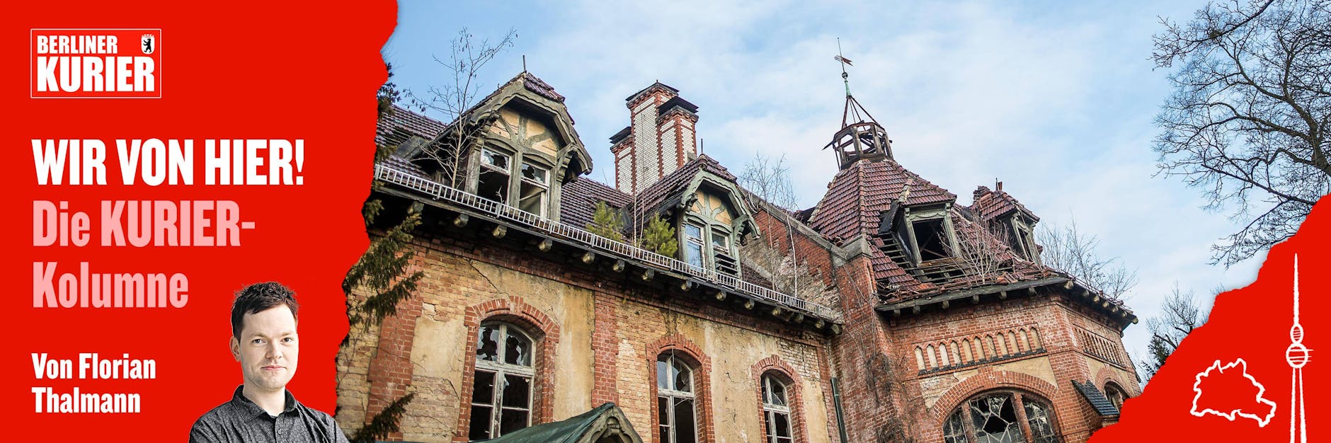 Die Heilstätten in Beelitz gehören zu den bekannteren Lost Places um Berlin. Sie können allerdings nicht erkundet werden – das Gelände ist gesperrt.