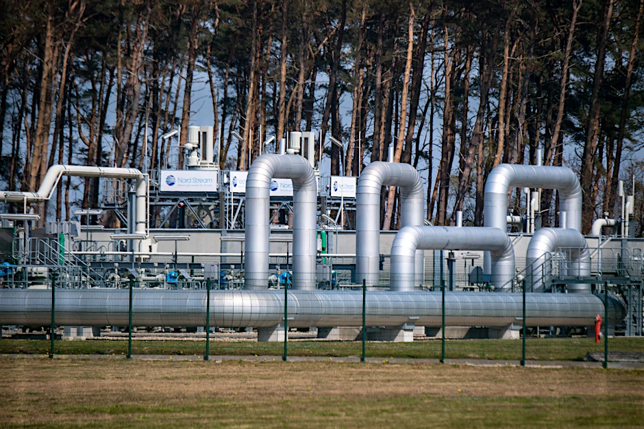 Eine Verdichterstation der Nord Stream 1.