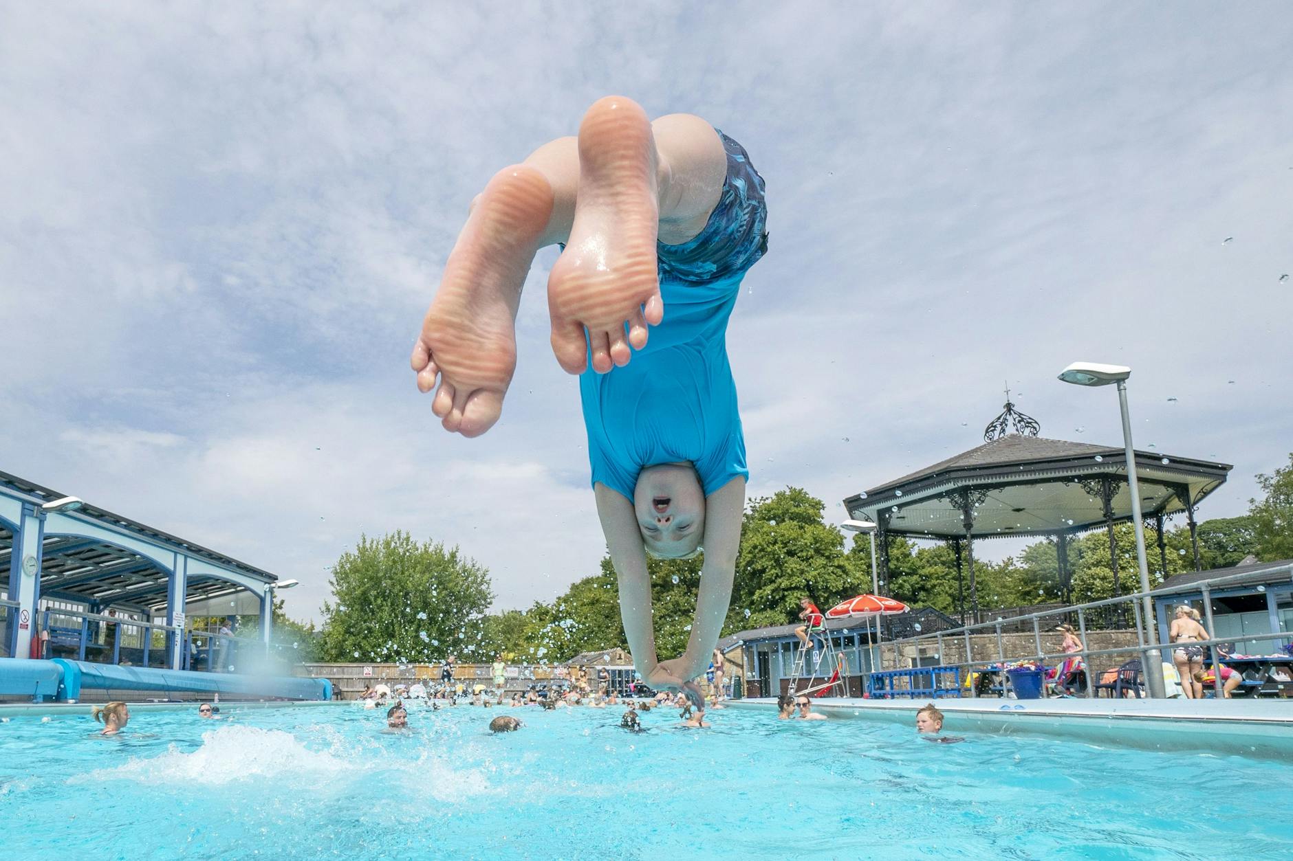 Die Temperaturen steigen: Hitze kann ertragen, wer sich in die Kühle flüchten kann.
