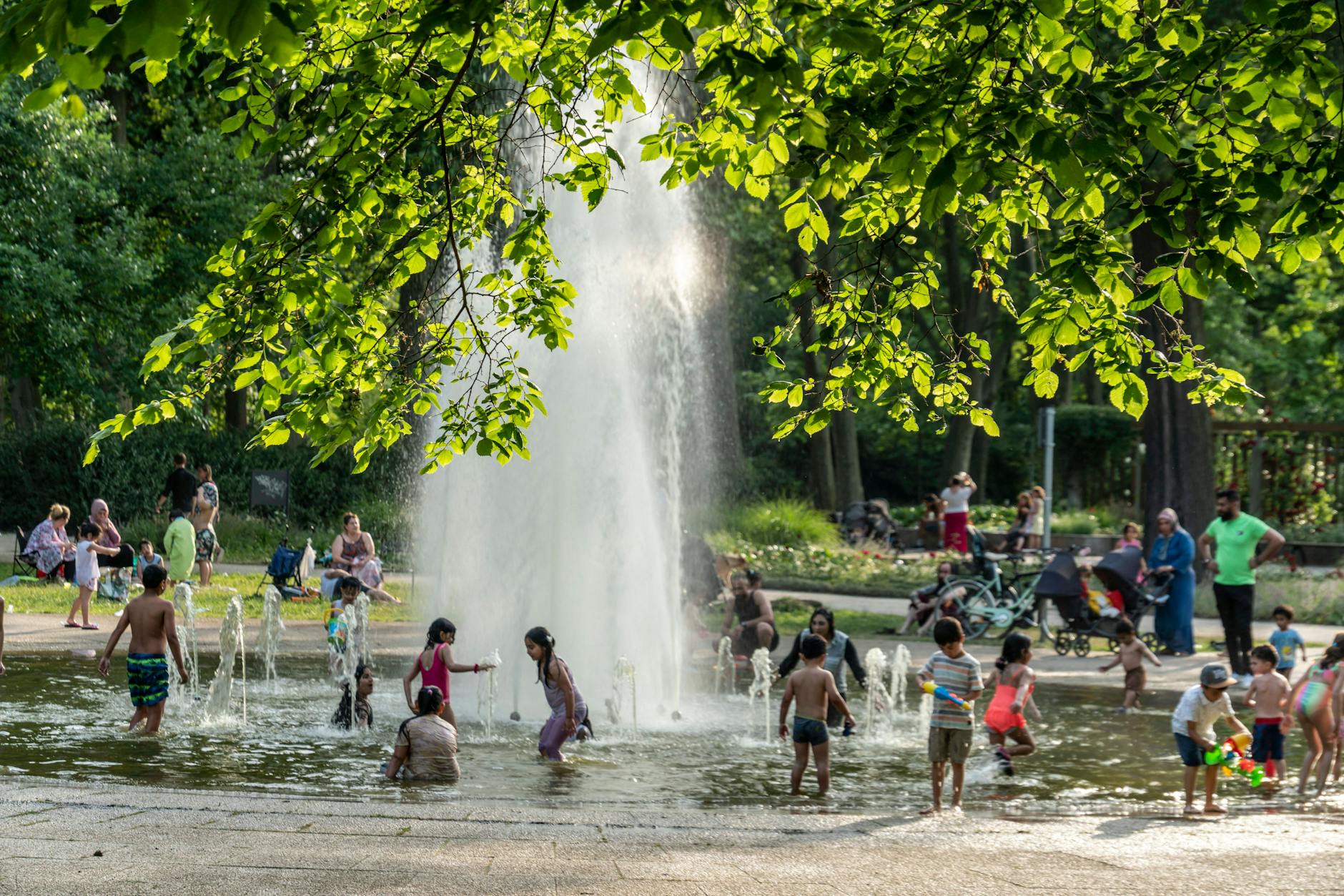 Wärme ist Bewegung! Und anders als in Mexiko-Stadt gibt es in Berlin so tolle Parks.