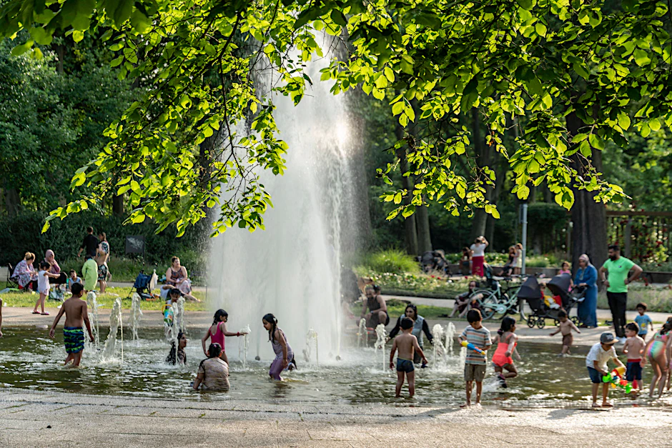 Wärme ist Bewegung! Und anders als in Mexiko-Stadt gibt es in Berlin so tolle Parks.