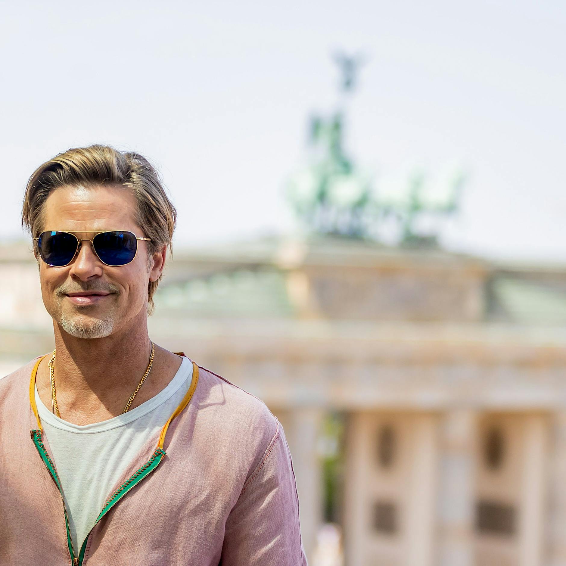 Brad Pitt im Hotel Adlon: „Ich liebe Berlin“