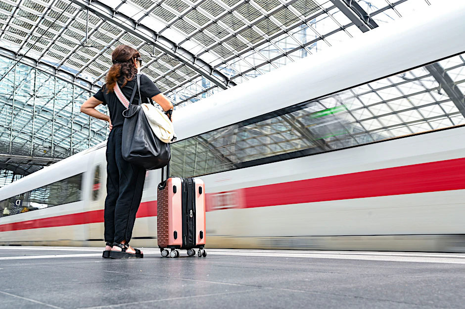 Ein Intercity Express, kurz ICE, im Hauptbahnhof. Bislang brauchten diese Züge laut Fahrplan eine Stunde und 42 Minuten zwischen Berlin und Hannover. Jetzt ist ein Teil länger unterwegs.