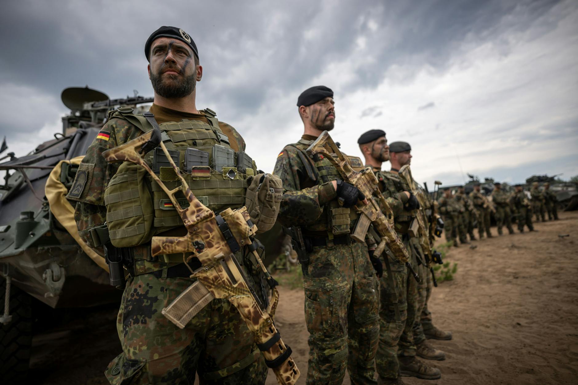 Bundeswehrsoldaten in Litauen