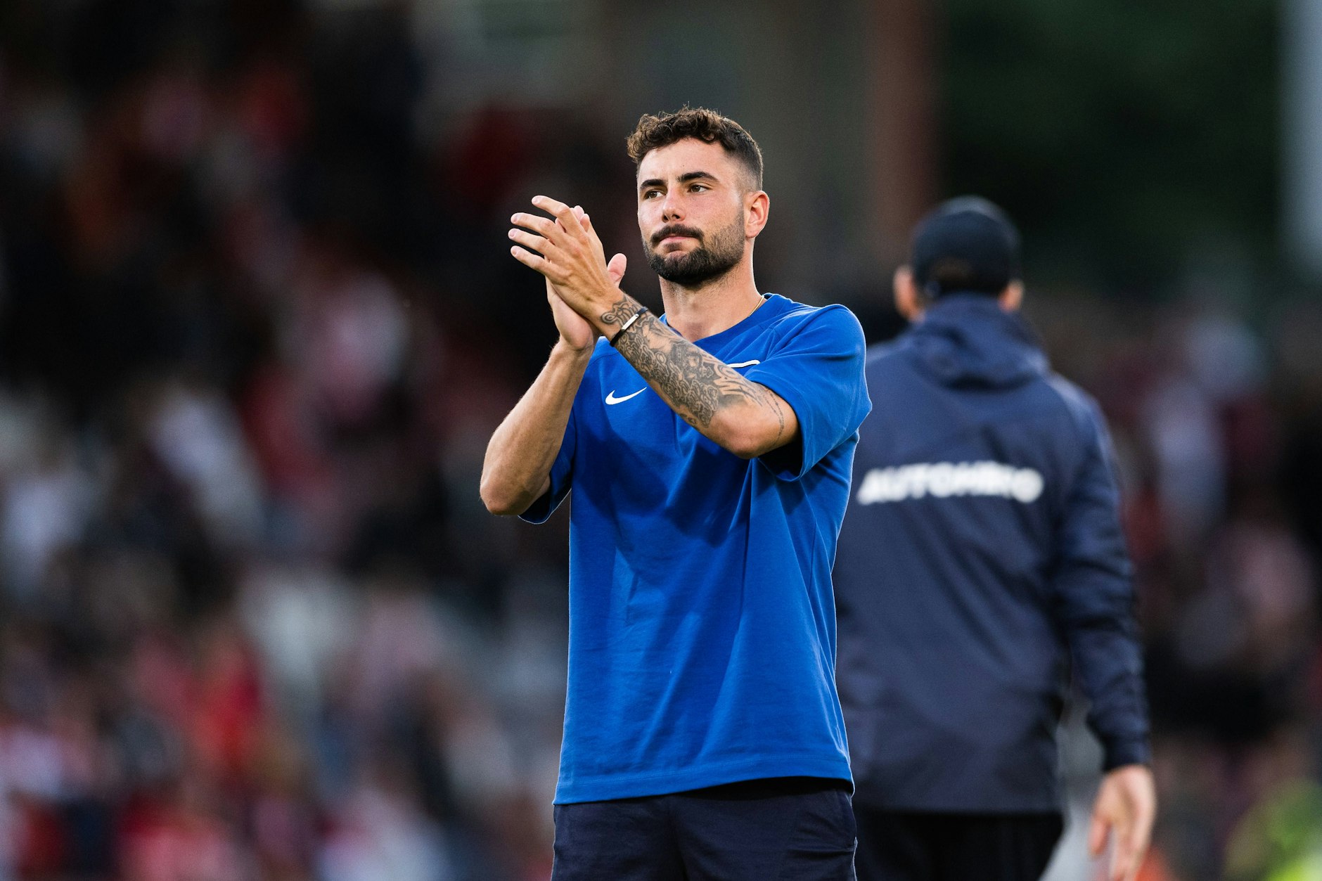 Marco Richter kann schon sehr schnell wieder die Trainingsklamotten anziehen. Der Hodentumor wurde erfolgreich entfernt.