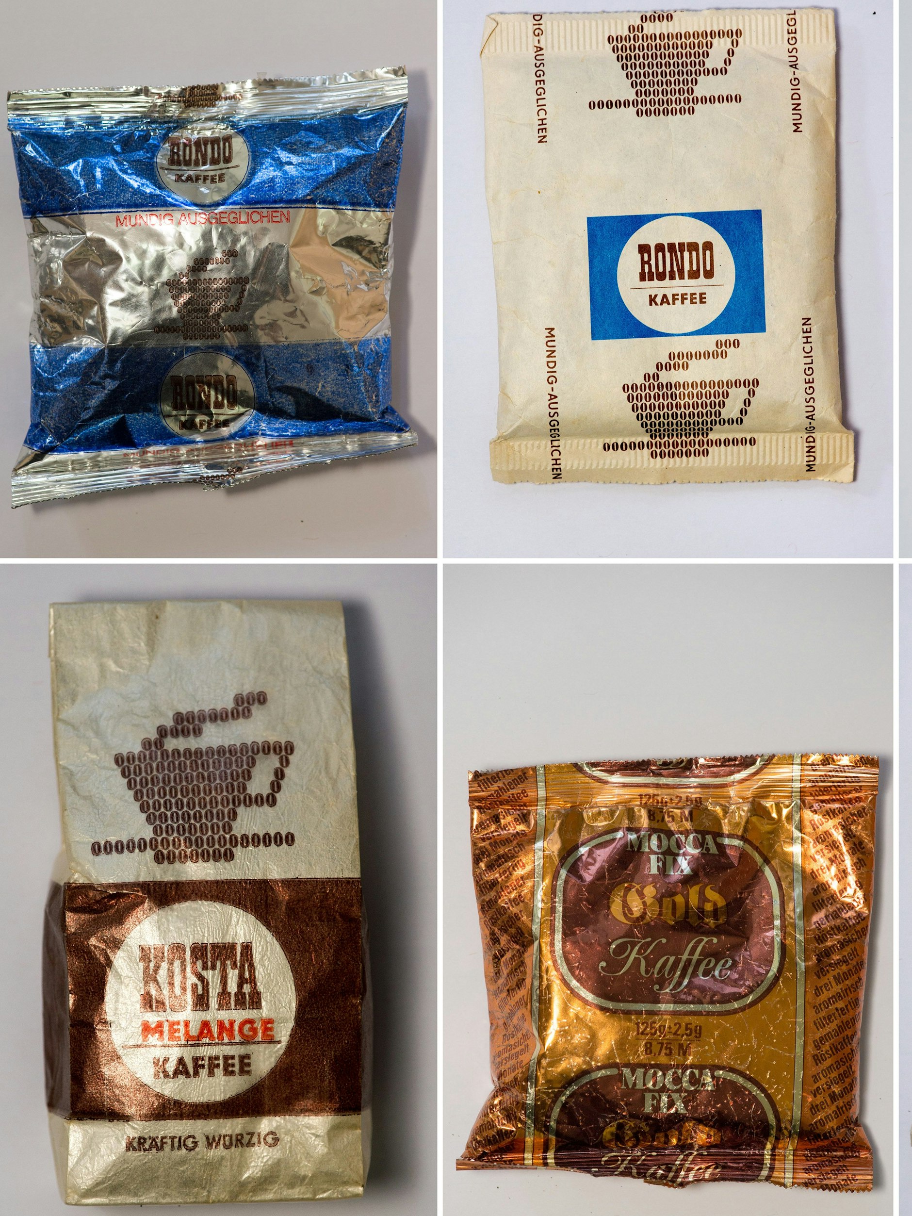 Rondo, Mocca-Fix und Kosta: Kaffeesorten aus der DDR