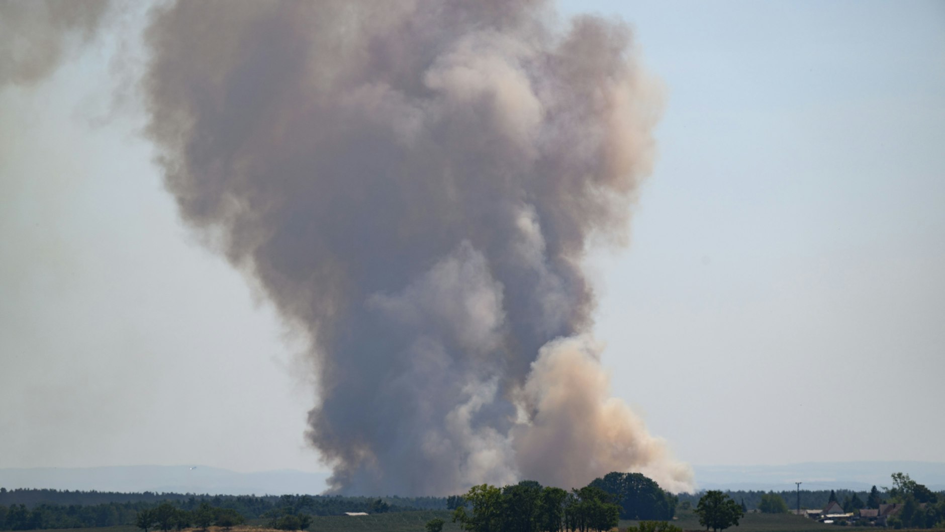 Auch in Sachsen brennt es aktuell an mehreren Stellen.