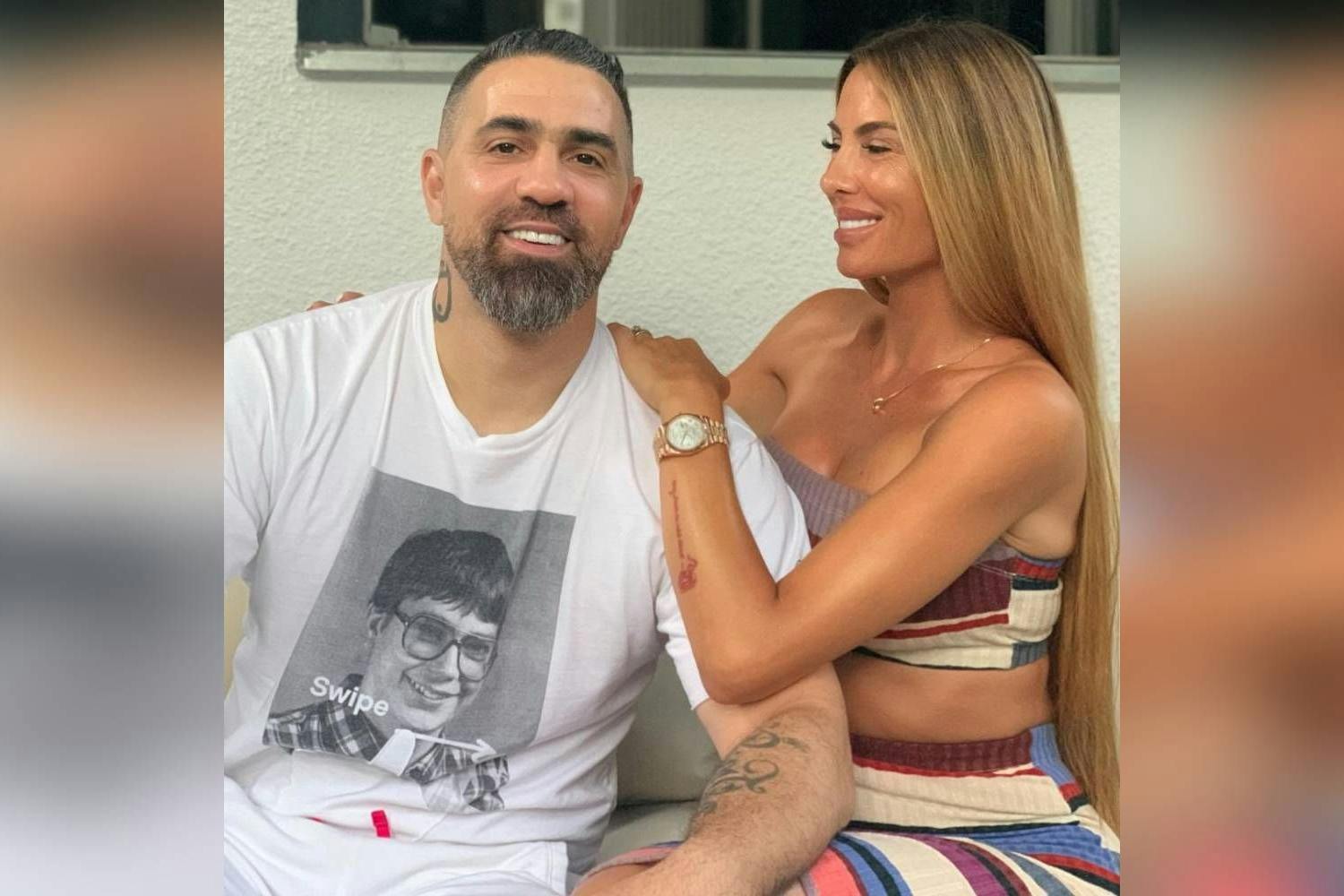 Rapper Bushido mit seiner Frau Anna-Maria Ferchichi.