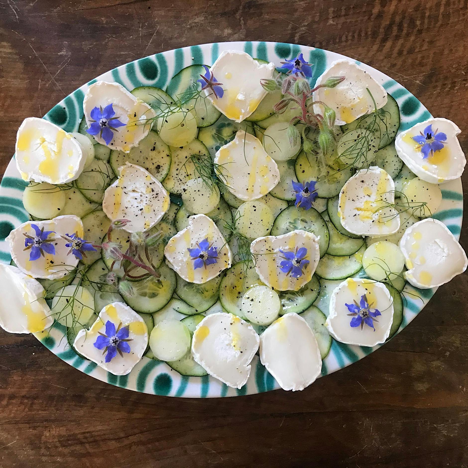 Zucchini mit grüner Melone, kalte Ajo Blanco und noch mehr tolle Sommergerichte
