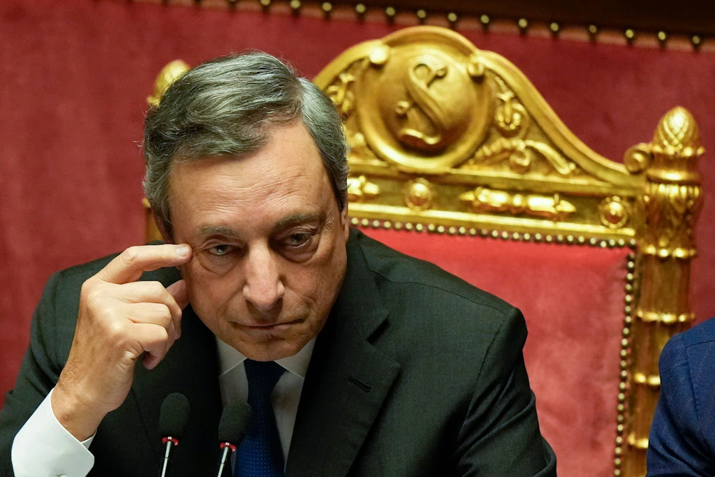 Italien: Ministerpräsident Mario Draghi zurückgetreten