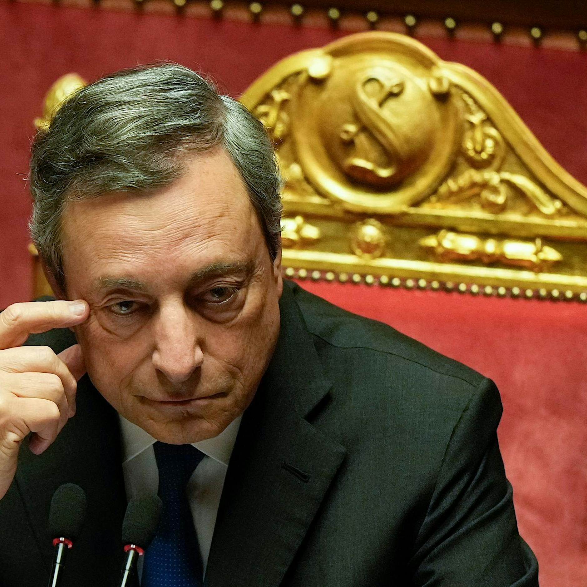 Italien: Ministerpräsident Mario Draghi zurückgetreten