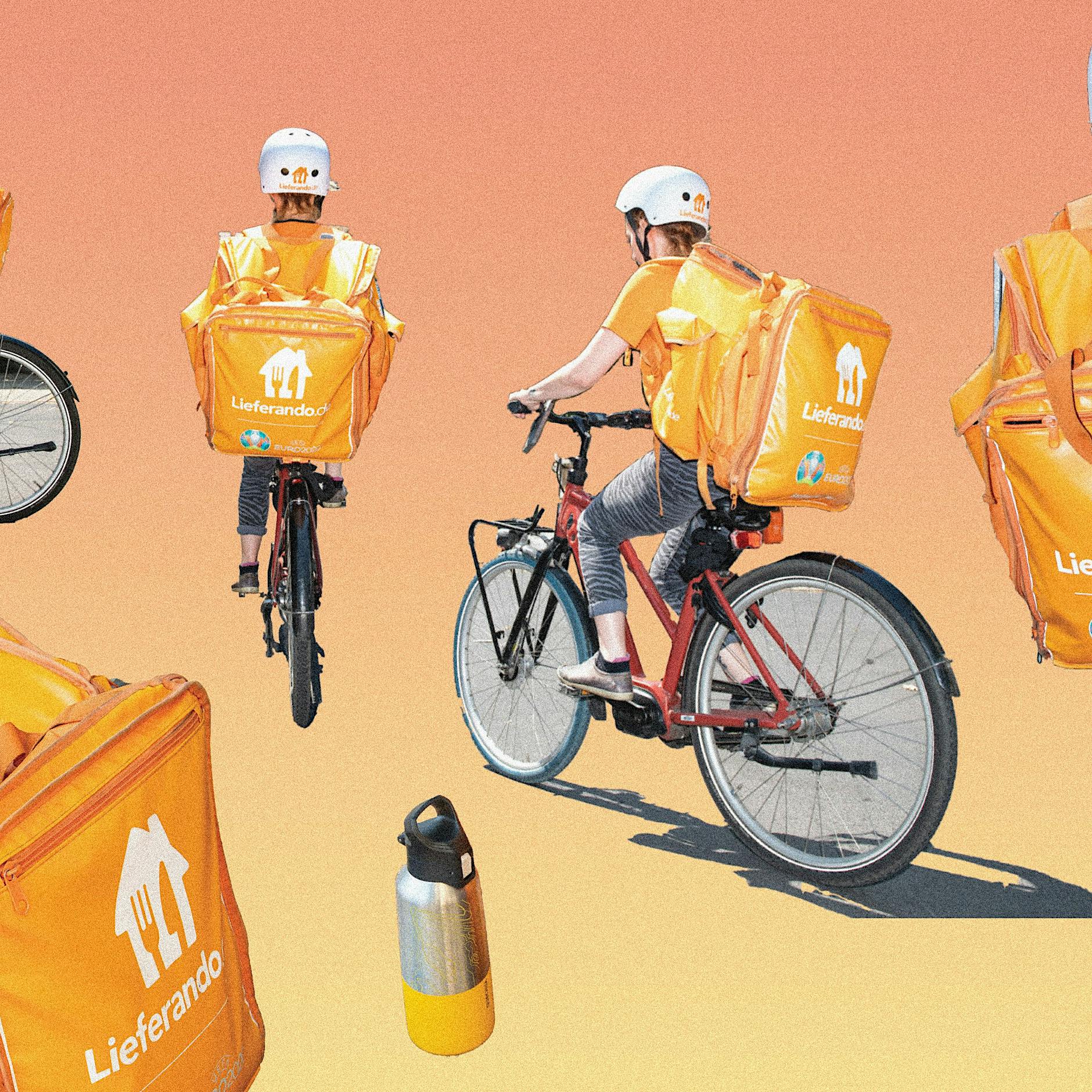 Lieferando-Fahrerin: „Manchmal komme ich nach Hause und fange an zu weinen“