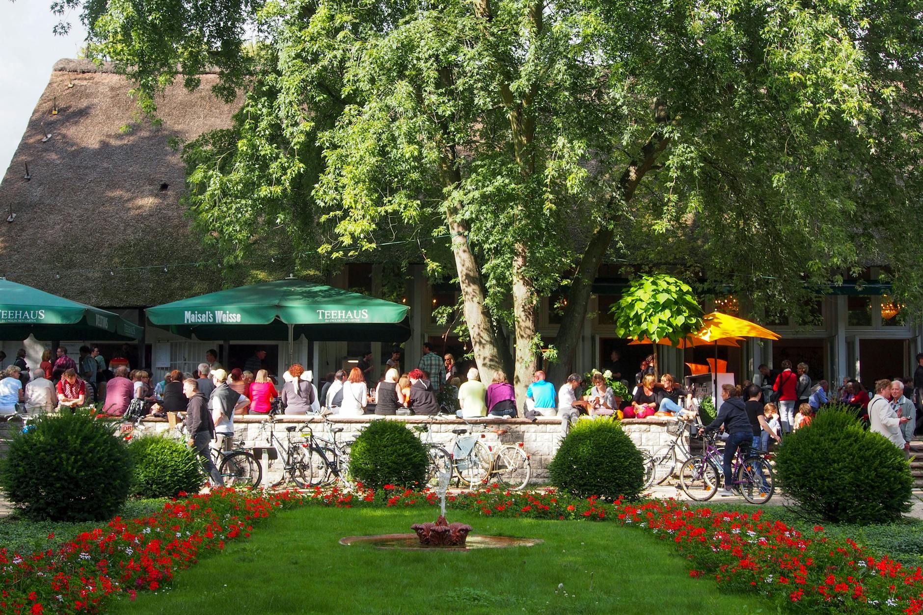 Das Englische Teehaus im Tiergarten, erbaut auf dem Fundament von Gustaf Gründgens’ ehemaligem Wohnhaus.