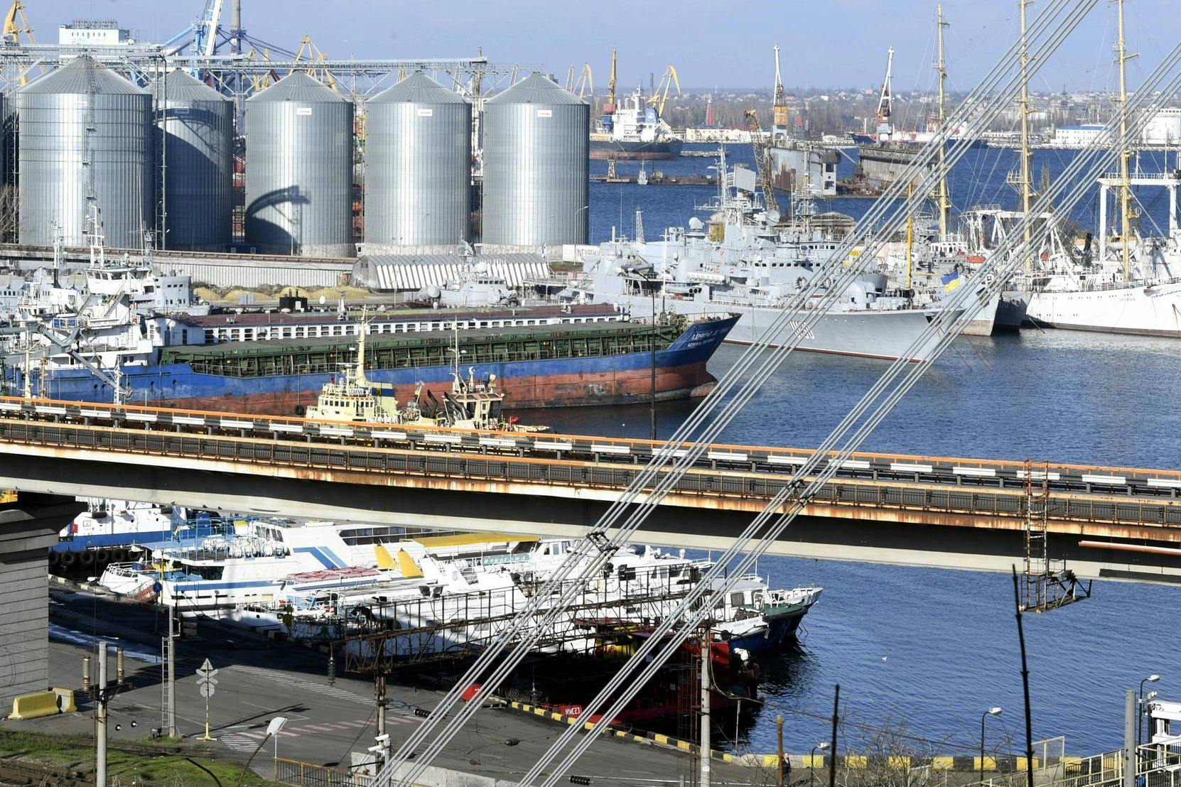 Der Hafen von Odessa vor dem Angriffskrieg der Russen (Archivbild)