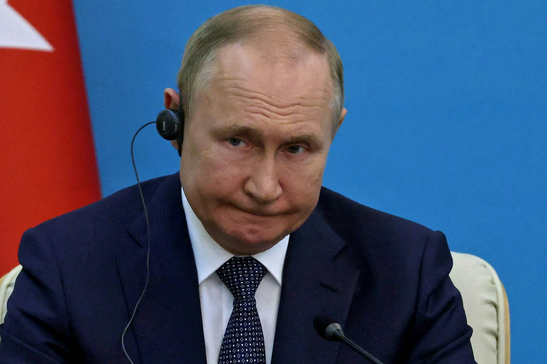 Russlands Präsident Wladimir Putin könnte für Kriegsverbrechen verantwortlich gemacht werden.