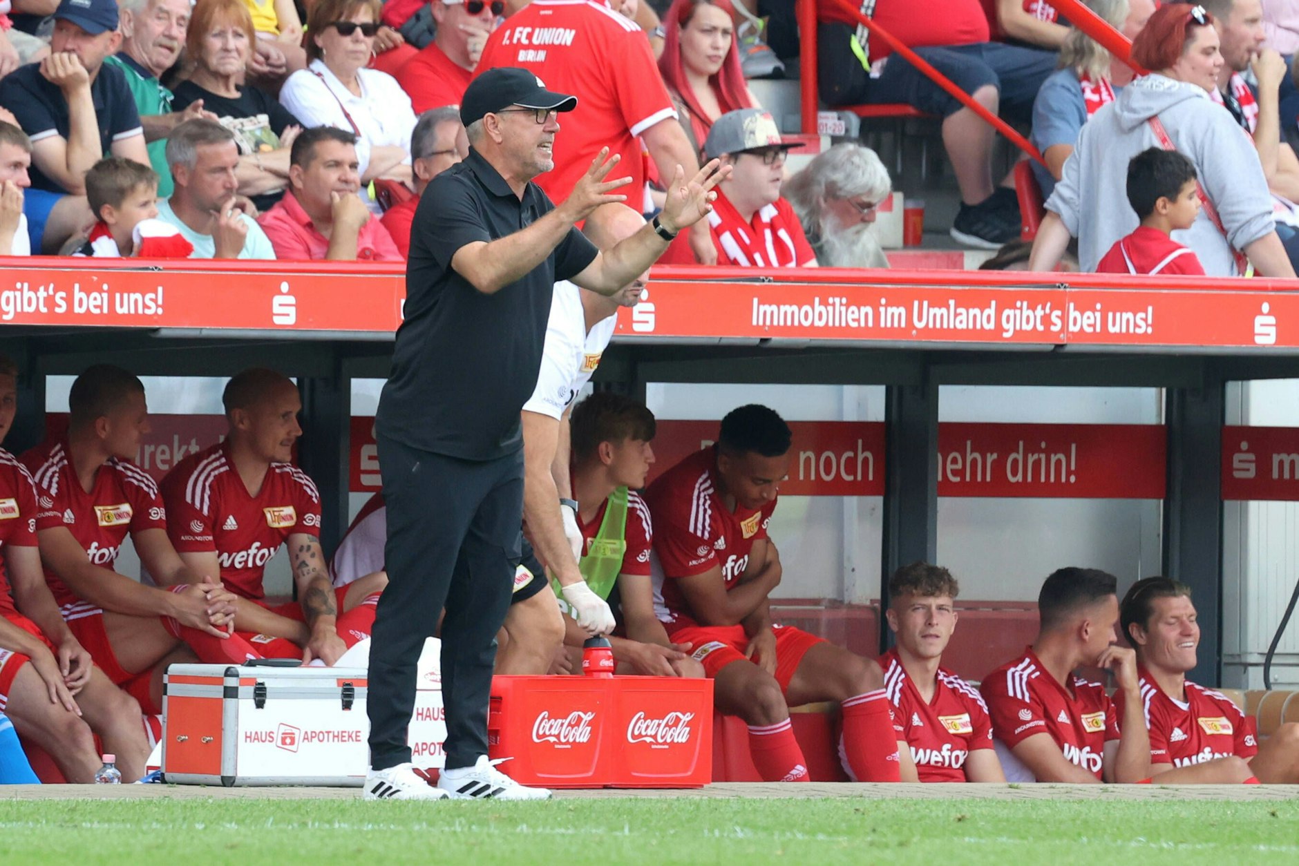 Will in dieser Woche die Zügel noch einmal anziehen: Unions Trainer Urs Fischer.